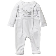 V21289: Baby Unisex Guess How Much I Love You Dungaree & Top Outfit (0-9 Months)